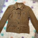 Aeropostale  Woman’s Brown Corduroy Jean Jacket Size Medium Photo 0