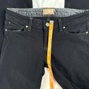 Paige  Jeans Women sz 28 Black Laurel Canyon Low Rise Boot Cut Stretch HEMMED Y2K Photo 3