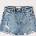 Abercrombie & Fitch Abercrombie ultra high rise mom shorts! Worn a couple of times Photo 3