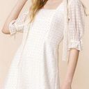 Daisy Mi ami  print white mini dress puff sleeve Photo 0