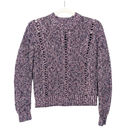 Scotch & Soda MAISON SCOTCH Pink Purple Une Bonne Journee Pullover Sweater Knit Women's XS Photo 0