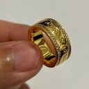 Michael Kors Gold-Tone Brass Eternity Ring Size 5 Photo 4