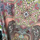 R & K PASTEL PAISLEY PRINT DRESS SIZE 1X Photo 1