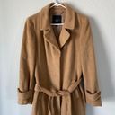 Talbots Tan Wool & Angora Blend Classic Coat Size 10P Photo 1