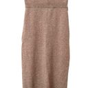 SAINTART Cashmere‎ Knit Skirt Set Oatmeal NEW Small Tan Photo 4