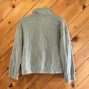 Abercrombie & Fitch  green quilted quarterzip jacket Photo 4