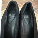 Eileen Fisher  Heaven Stretch Wedge Slip-Ons, Black Size 8.5 Photo 8