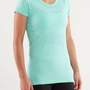 Lululemon  Swiftly Tech Short Sleeve Crew, Menthol Blue Photo 0