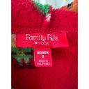 Macy's  Family PJs Christmas Footless Hoodie Pajama Onesie Reindeer Elves S Photo 3