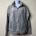 Athleta  Grey Triumph Hoodie Double Cozy Karma Full Zip Jacket Women's Small Photo 1