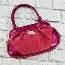 Mulberry NEW‎ Beijo Just Hold Me  Razzbery Purse Handbag Patent Leather Trim Pink Photo 0