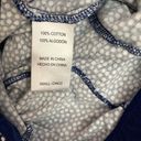 Carole Hochman Blue & White Elastic Drawstring Waist Pull On Sleep Shorts Small Photo 7