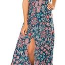 Luli Fama  Cordoba V Neck Long Dress Maxi Size Extra Small XS Photo 0