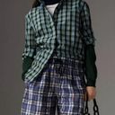 Burberry Saoirse Plaid Shirt in AZURE BLUE, UK 6/ US 4 NWT Photo 2