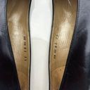 Saint Laurent Vintage Yves  Black Leather Round Toe Pumps SZ 35 Photo 4