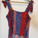 Modcloth Sugarhill Brighton  Petal Perfect Floral Tie-Shoulder top size 10 Photo 1