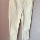 NYDJ  yellow jeans‎ 10 petite ankle patterned stretch cotton Photo 1