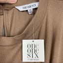 Nordstrom  One One Six Brown Jogger Jumpsuit Sz.1X NWT Photo 5