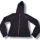 Lululemon Jacket Size Small  Athletica Full Zip Up Jacket Hooded Black Faded Photo 0