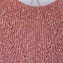 Anthropologie , Pilcro, New Knitted Red Marled Tunic Oversized Top, Medium Photo 2