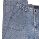 Relativity  acid wash wide leg Capri jeans 10 Photo 3