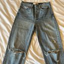 Aritzia  denim forum the Bonet high rise loose jean, size 26 Photo 5