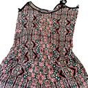 Stradivarius  boho print shorts jumper with spaghetti straps and pockets size s Photo 2