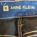 Anne Klein Women's Dark Rinse High Rise Straight Leg Trouser Jeans NEW | Size 10 Photo 5