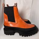 ALLSAINTS  Harlee Tan Leather Chunky Chelsea Boots size 38 US 7 Photo 2