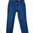 Denizen from Levi's DENIZEN Levi's Women's High-Rise Straight Jeans Disco Jean size 27 Blue Raw Hem Photo 0