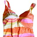 Gottex  One Piece Swimsuit in Painted Desert Orange Pink Gold Women’s Size 22W Photo 4