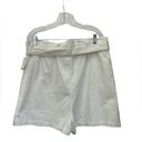 Draper James  RSVP™ Paperbag Shorts Denim White Tie Waist Size XL NWT Photo 1