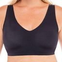 Secret Treasures  Wirefree Bonded Bra with Convertible Straps black small nwt Photo 0