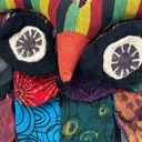 Vintage Y2K Boho Wearable Art Cross Body Bag Owl Colorful Design Photo 3