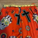 Butter Soft Sugar skull cross leggings one size  stretch western, goth Halloween Photo 2