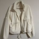 Free People Movement FP movement free people seeing stars cream ivory fleece jacket Photo 0