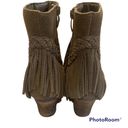 sbicca  - Sound Suede Leather Fringe Bootie Photo 9