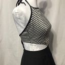 Brooklyn Karma Gingham tank crop top by  large L Photo 1