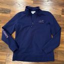 Vineyard Vines women Purple Shep Shirt Quarter Full Zip Pullover Ladies Size XS Photo 0