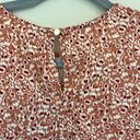 Bohme  Anya Leopard Print Blouse Size Small Photo 2