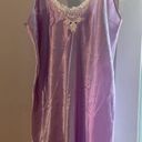 Dentelle light purple pattern nighty SZ medium Photo 0