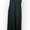 R & M Richards  2 Piece Gown Women's Plus 18W Black Beaded Maxi Dress Jacket Photo 4