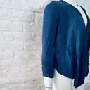 Premise Studio Women's Large Open Cardigan Sleeves   3/4 Blue Navy Photo 6