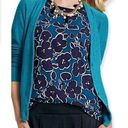 CAbi  Style 3018 Womens Size Medium Teal Tearoom Cardigan Sweater Photo 0