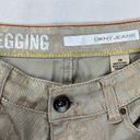 DKNY  8 Animal Print Jegging Jeans Khaki/Gold Photo 4