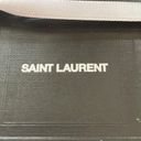 Saint Laurent  YSL Black Leather Mirror Card Holder NEW in box Photo 3