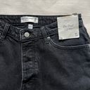 Abercrombie & Fitch Curve Love High Rise Dad Jeans - Black Photo 5