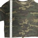 RD Style R D Style Green Camo Crop Sweatshirt Size S Photo 6