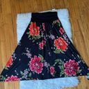 Apt. 9 Womens  floral high waisted  asymmetrical maxi skirt, size M/L Photo 0