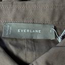 Everlane  The Tencel Button Down Square Short Sleeve Top Light Brown Size Small Photo 2